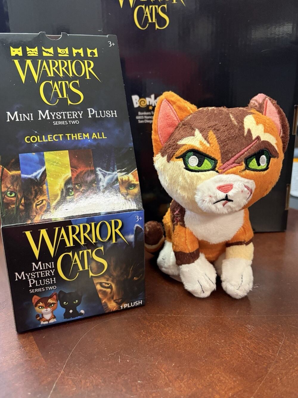 Warrior Cats Mini Mystery Plush Series 2 Tawnypelt New/Open Box